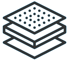 Carbon material library icon